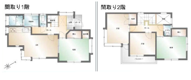 北上尾駅 徒歩20分 構造:木造土地面積:135.5平米 ( 40.98坪 ) 建物面積:83.63平米 ( 25.29坪 )