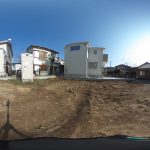 【３６０パノラマ画像】　上尾市原市　全３棟　２区画　【不動産 / 土地】