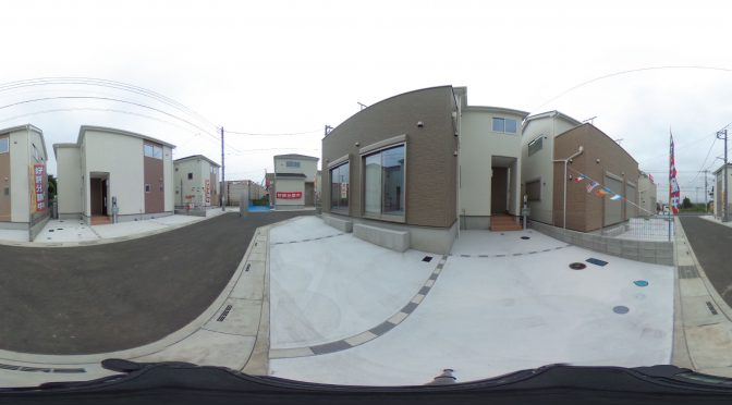 【３６０パノラマ画像】　上尾市平塚　全１２棟　１０号棟　【不動産 / 新築一戸建て】