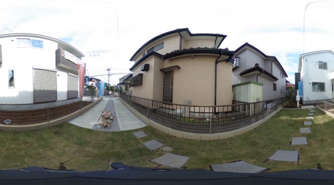 【３６０パノラマ画像】　上尾市瓦葺　全２棟　１号棟　【不動産 / 新築一戸建て】