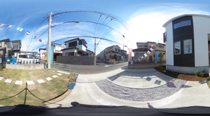 【３６０パノラマ画像】　上尾市瓦葺　全２棟　２号棟　【不動産 / 新築一戸建て】