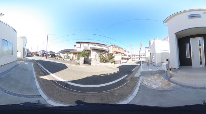 【３６０パノラマ画像】　上尾市中妻５丁目　全２２棟　２号棟　【不動産 / 新築一戸建て】