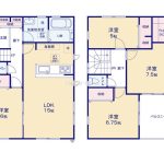上尾市富士見２丁目　R5年　【新築一戸建て／販売事例集】